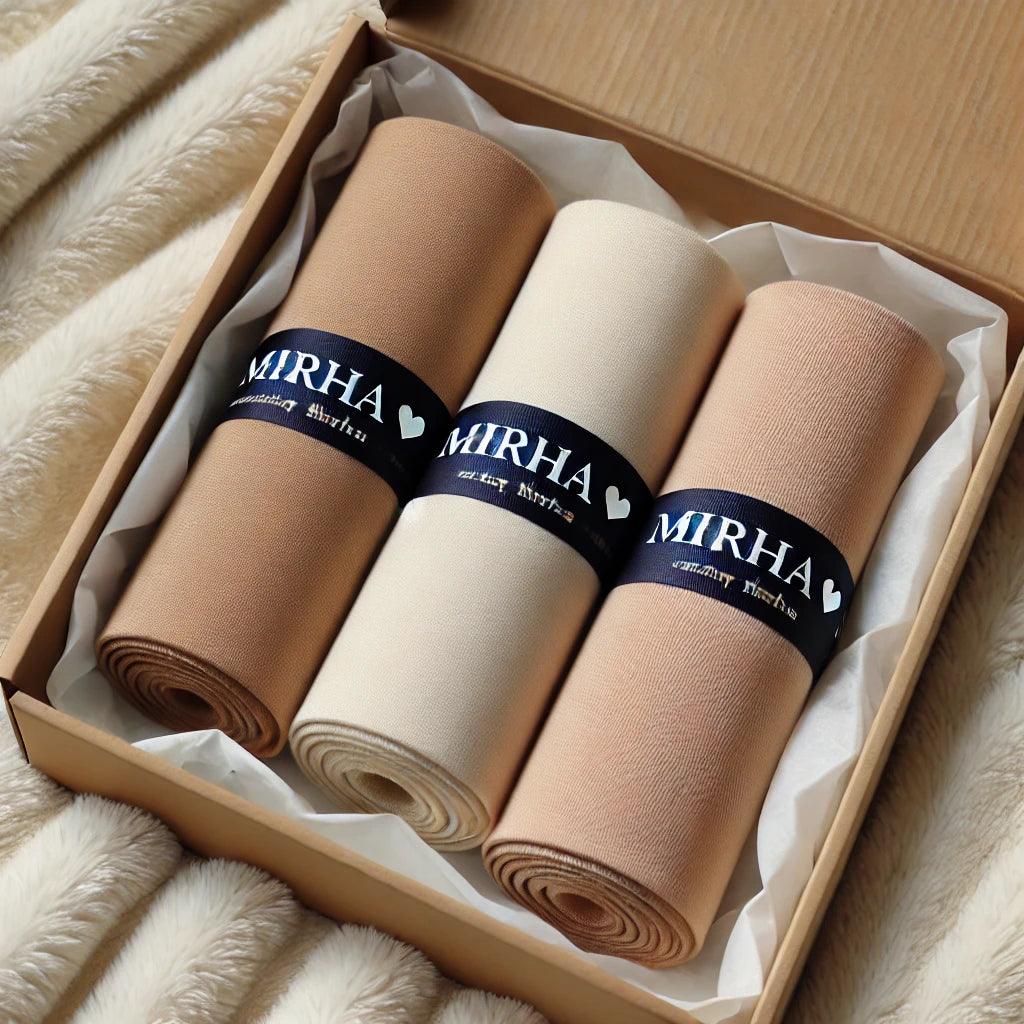 Premium Soft Georgette Hijab-Set Of 3