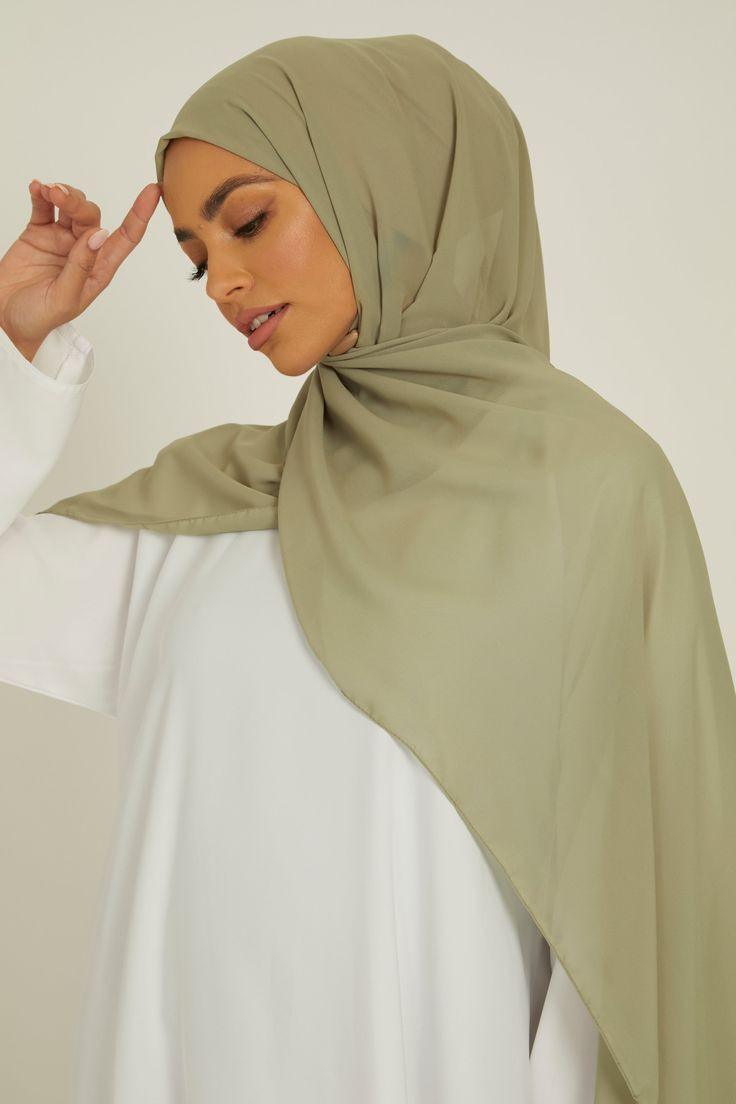 Premium Soft Georgette Hijab-Set Of 3