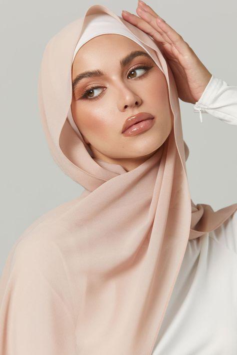 Premium Soft Georgette Hijab-Set Of 3