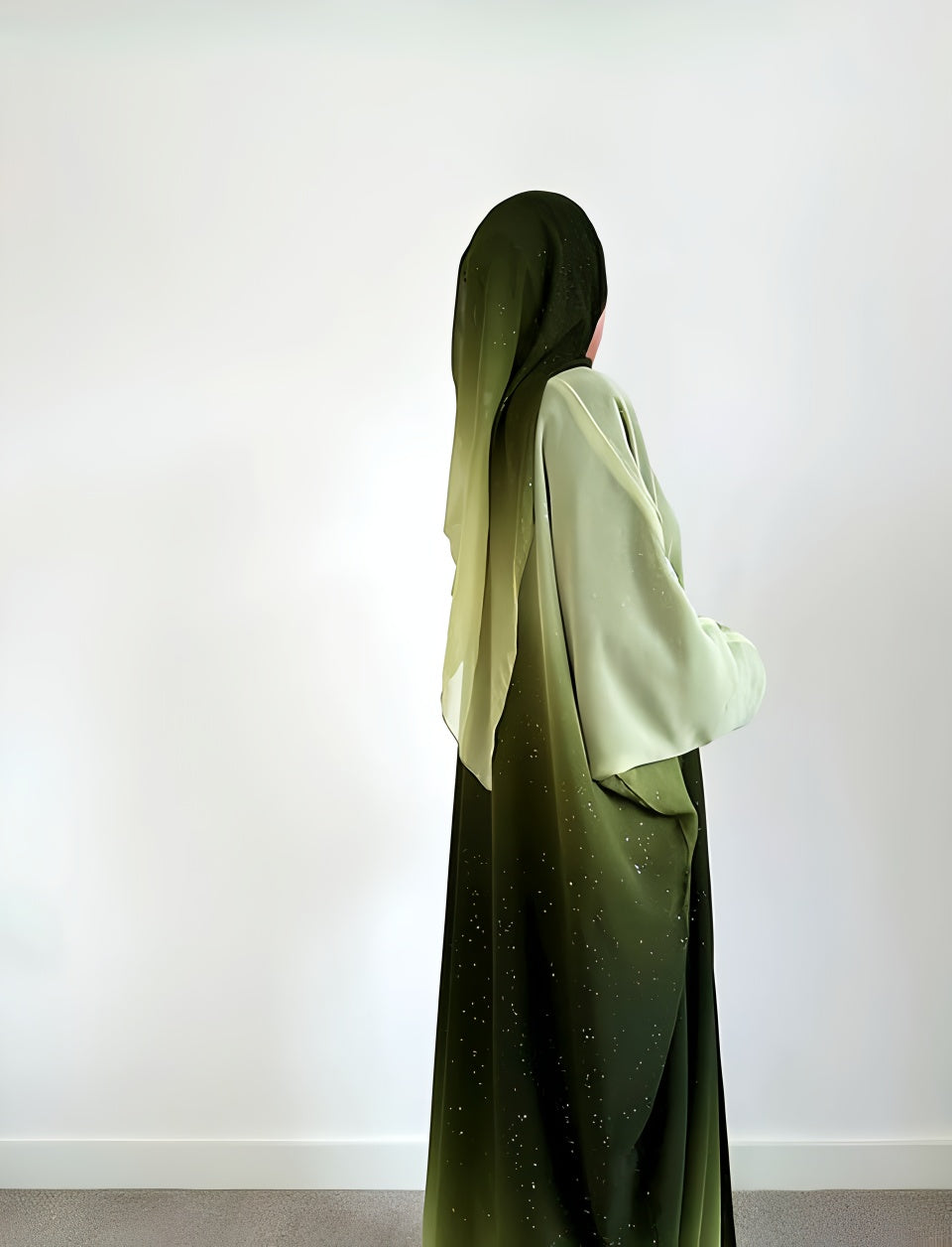 Olive Twilight Abaya