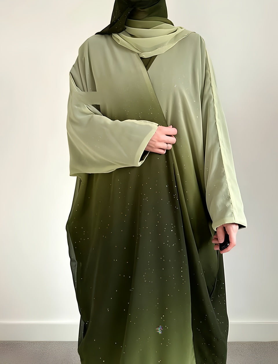 Olive Twilight Abaya