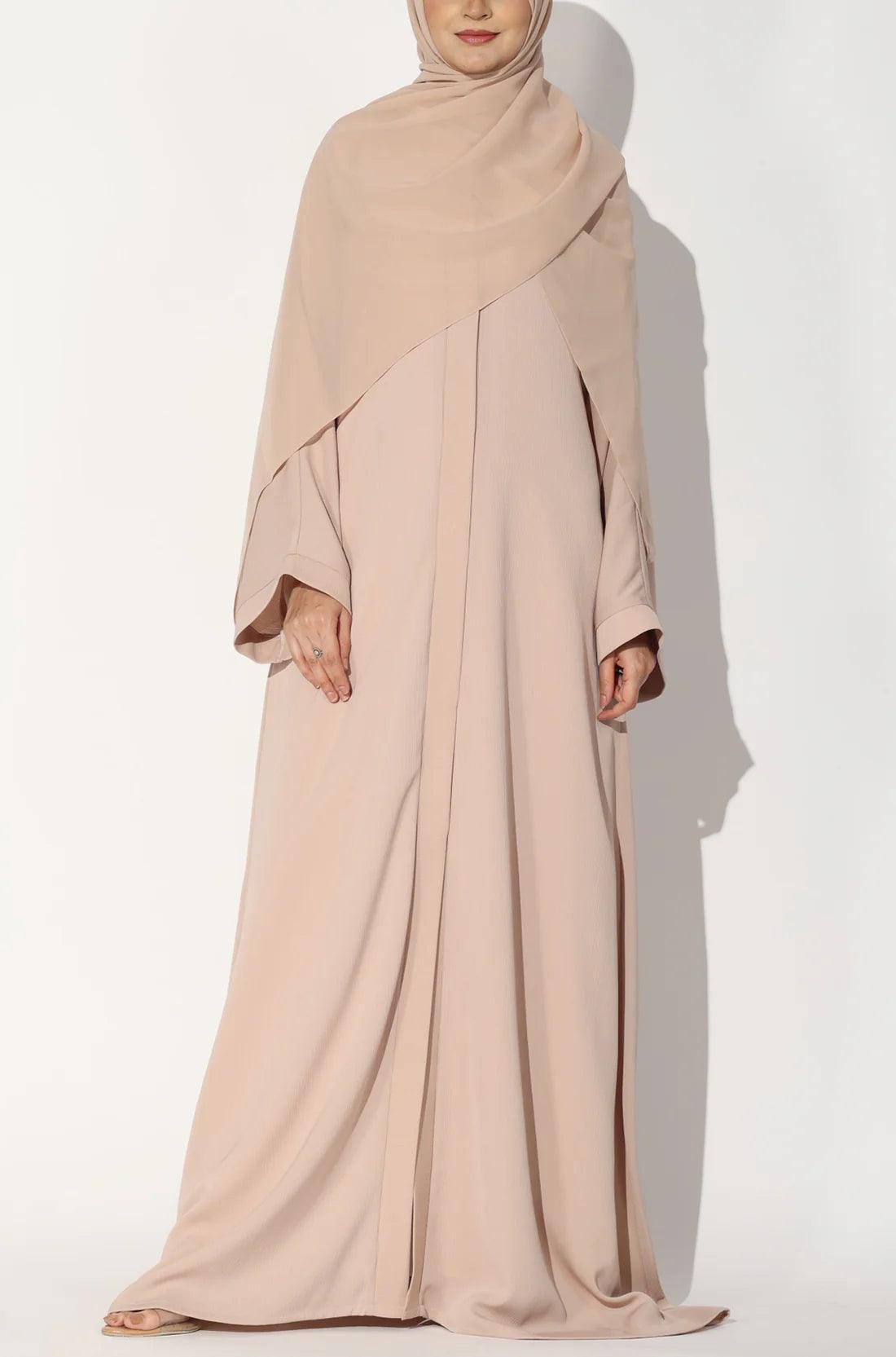 Peach Zoom Abaya