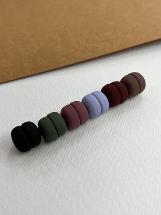 Round Matte Hijab Magnet-Set Of 2