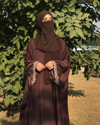 Kaftan Style Embroidered Abaya