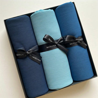 Premium Chiffon Hijab-Set Of 3