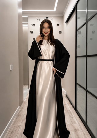 Turkish Black Abaya