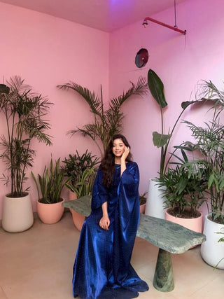 Moonlit Sapphire Kaftan