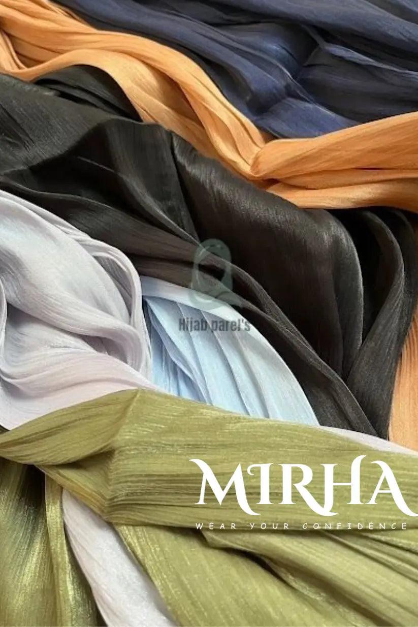 Sheer Organza Hijab - Lightweight and Elegant - Mirha Wear