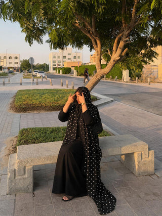 Grace Polka Dot Abaya