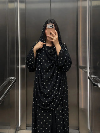 Grace Polka Dot Abaya