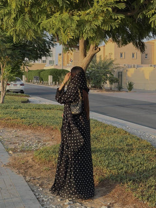 Grace Polka Dot Abaya