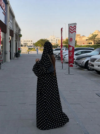 Grace Polka Dot Abaya
