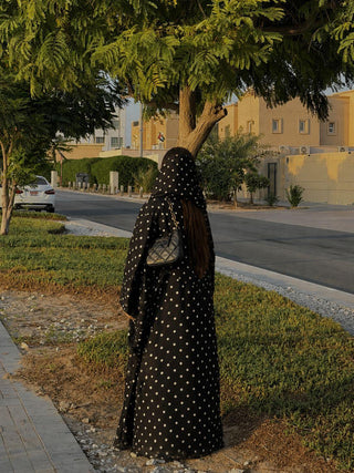 Grace Polka Dot Abaya