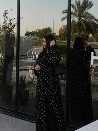 Grace Polka Dot Abaya