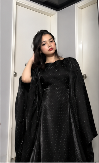 Midnight Black Kaftan