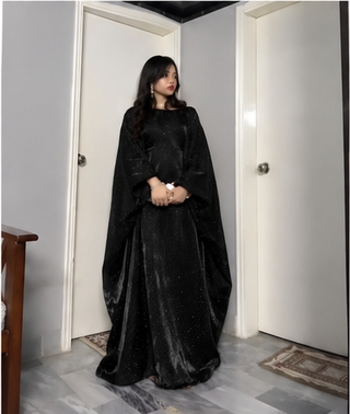 Midnight Black Kaftan