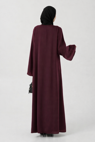 Aidah Wine Abaya