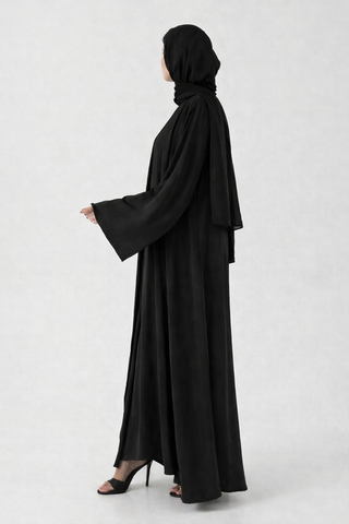 Classic Black Umrah Abaya