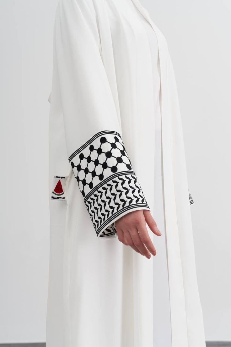 Falasteen Embroidered Elegance Abaya