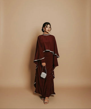 Ameera cape Dress