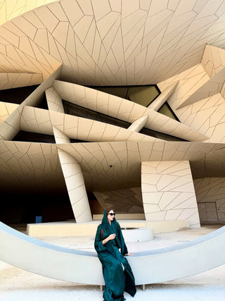 The Emerald Aura Abaya