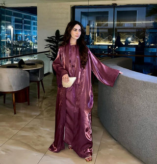 Sheesha Silk Abaya