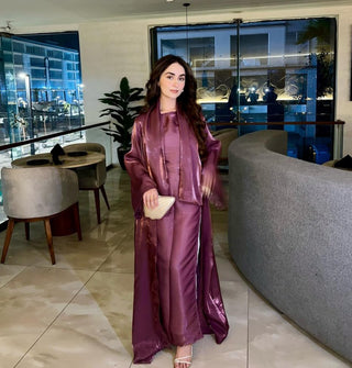 Sheesha Silk Abaya